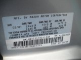 2001 MX-5 Miata Color Code for Sunlight Silver Metallic - Color Code: 22V