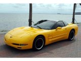 2002 Millenium Yellow Chevrolet Corvette Coupe #54418533