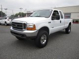 1999 Oxford White Ford F250 Super Duty Lariat Extended Cab 4x4 #54419381