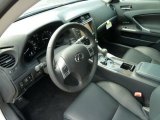 2011 Lexus IS 250C Convertible Black Interior