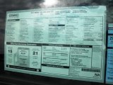 2012 GMC Sierra 1500 SLE Crew Cab 4x4 Window Sticker