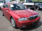 2003 Lincoln LS Vivid Red Metallic