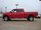 Flame Red Dodge Ram 2500 HD in 2012