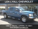 2005 Atlantic Blue Pearl Dodge Dakota SLT Quad Cab 4x4 #54418418