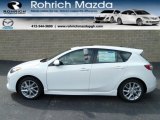 2012 Crystal White Pearl Mica Mazda MAZDA3 s Grand Touring 5 Door #54418385