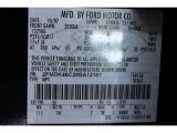 2008 Edge Color Code for Dark Ink Blue Metallic - Color Code: DI