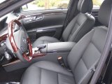 2012 Mercedes-Benz S 350 BlueTEC 4Matic Black Interior