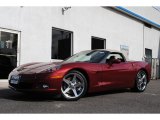 2007 Victory Red Chevrolet Corvette Convertible #54418335