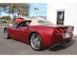 Victory Red Chevrolet Corvette in 2007