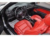 2008 Audi S4 4.2 quattro Cabriolet Red/Black Interior