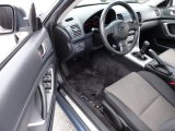 2005 Subaru Legacy 2.5 GT Sedan Charcoal Tweed Cloth Interior