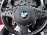 2002 BMW M3 Coupe Controls