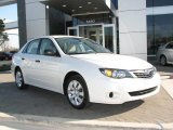 2008 Aspen White Subaru Impreza 2.5i Sedan #5442613