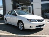 2008 Aspen White Subaru Impreza 2.5i Sedan #5442610