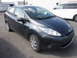 2011 Monterey Grey Metallic Ford Fiesta S Sedan #54418178