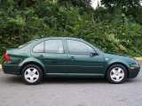 Bright Green Pearl Volkswagen Jetta in 2000