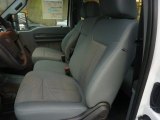 2012 Ford F350 Super Duty XL SuperCab 4x4 Dually Steel Interior