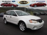 2006 Satin White Pearl Subaru Outback 2.5i Wagon #54509541