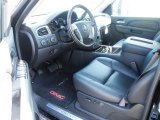 2012 GMC Sierra 3500HD Denali Crew Cab 4x4 Dually Ebony Interior