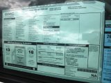 2012 GMC Sierra 1500 SL Crew Cab 4x4 Window Sticker