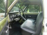 1972 Chevrolet C/K K10 Custom Regular Cab 4x4 Black Interior