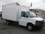 2007 Summit White Chevrolet Express Cutaway 3500 Commercial Moving Van #54509180