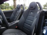 2009 Mercedes-Benz SLK 55 AMG Roadster Black Interior