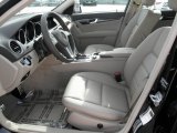 2012 Mercedes-Benz C 250 Sport Almond Beige/Mocha Interior