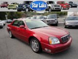 2003 Crimson Red Pearl Cadillac DeVille Sedan #54539040