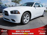 2012 Bright White Dodge Charger SE #54538644