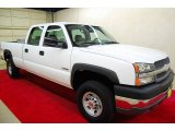 Summit White Chevrolet Silverado 3500HD in 2004