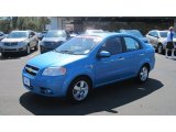 2007 Bright Blue Chevrolet Aveo LT Sedan #54538830