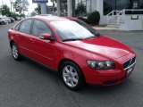 2007 Passion Red Volvo S40 2.4i #54538956