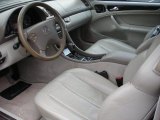 2002 Mercedes-Benz CLK 430 Coupe Oyster Interior