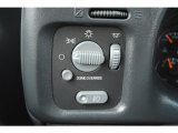 2001 GMC Sonoma SLS Extended Cab Controls