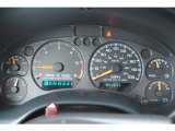 2001 GMC Sonoma SLS Extended Cab Gauges