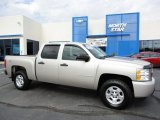 2008 Silver Birch Metallic Chevrolet Silverado 1500 LT Crew Cab 4x4 #54538708