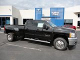 2012 Black Chevrolet Silverado 3500HD LTZ Crew Cab 4x4 Dually #54538702