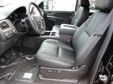 2012 Chevrolet Silverado 3500HD LTZ Crew Cab 4x4 Dually Ebony Interior
