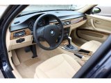 2008 BMW 3 Series 328i Sedan Beige Interior
