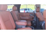 2011 Toyota Sequoia Platinum 4WD Red Rock Interior