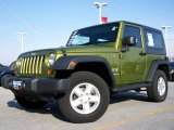 2007 Rescue Green Metallic Jeep Wrangler X 4x4 #5428310