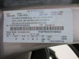 2006 GT Color Code for Tungsten Grey - Color Code: T8