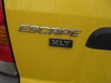 2001 Ford Escape XLT V6 Marks and Logos