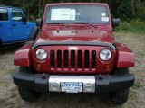 2012 Deep Cherry Red Crystal Pearl Jeep Wrangler Unlimited Sahara 4x4 #54577320