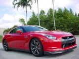 2009 Solid Red Nissan GT-R Premium #544224