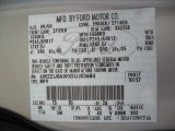 2005 Mountaineer Color Code for Satellite Silver Metallic - Color Code: T3
