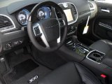 2012 Chrysler 300 C Black Interior