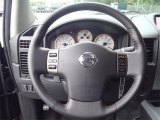 2011 Nissan Titan Pro-4X Crew Cab 4x4 Steering Wheel