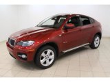 Vermillion Red Metallic BMW X6 in 2011